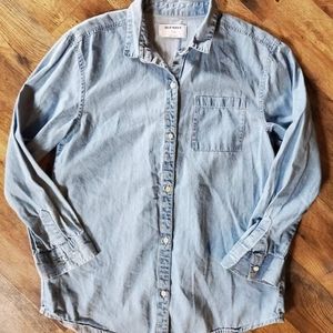 Old Navy denim shirt. Boys XL 14